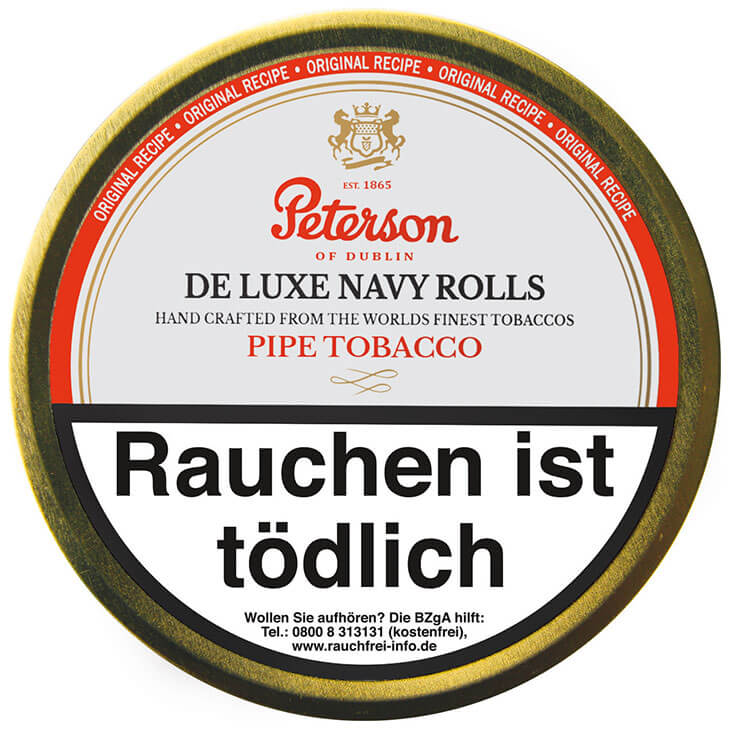 Peterson De Luxe Navy Rolls 3 x 50g Peterson De Luxe Navy Rolls 3 x 50g