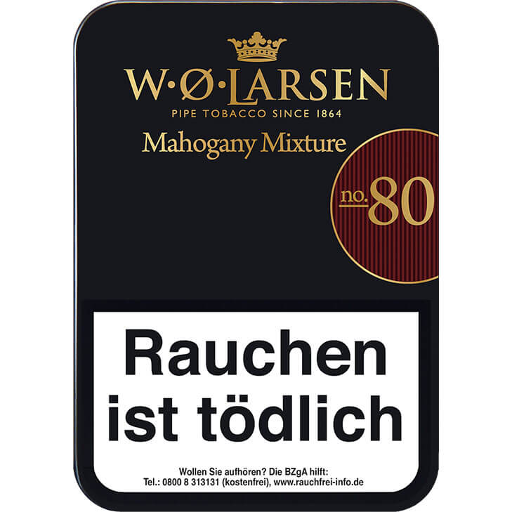 W. O. Larsen Mahogany Mixtrue No. 80 100g W. O. Larsen Mahogany Mixtrue No. 80 100g