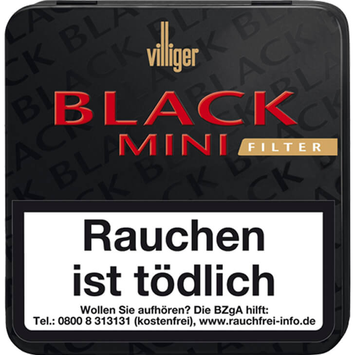 Villiger Black Mini Sumatra Filter 10 X 20 Stück Villiger Black Mini Sumatra Filter 10 X 20 Stück