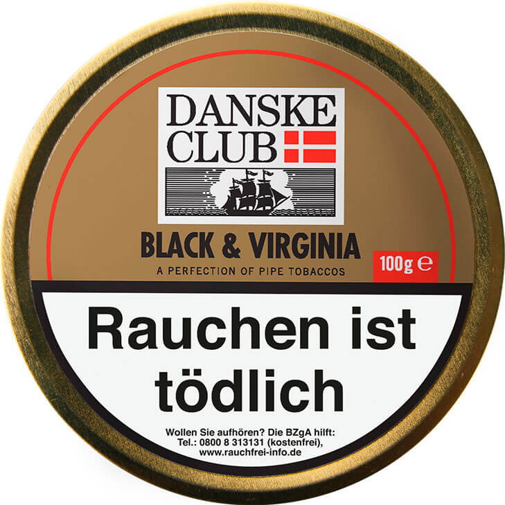 Danske Club Black & Virginia 100g Danske Club Black & Virginia 100g