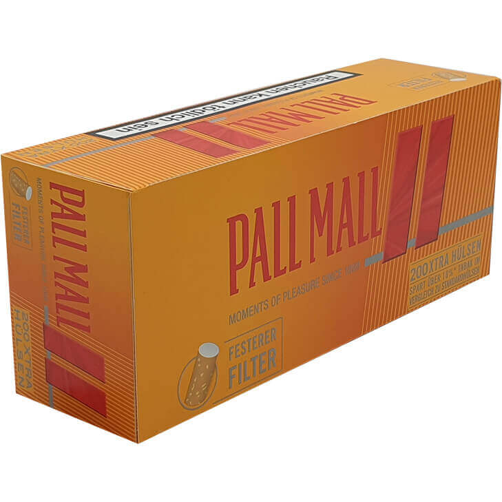 Pall Mall Allround Red Xtra Filterhülsen 200 Pall Mall Allround Red Xtra Filterhülsen 200