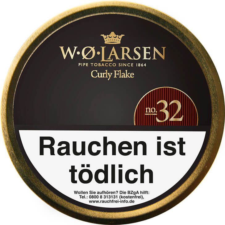 W. O. Larsen Curly Flake No. 32 50g W. O. Larsen Curly Flake No. 32 50g
