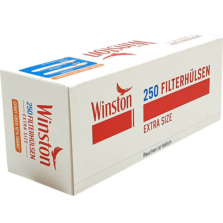 Winston Extra Size Filterhülsen 250 Winston Extra Size Filterhülsen 250
