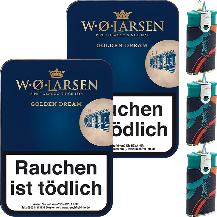 W.O. Larsen Golden Dream 2 x 100g W.O. Larsen Golden Dream 2 x 100g