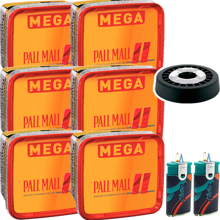 Pall Mall Allround 6 x 170g mit Aschenbecher Pall Mall Allround 6 x 170g mit Aschenbecher