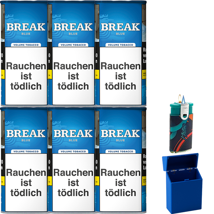 Break Blue / Blau 6 x 115g mit Etui Break Blue / Blau 6 x 115g mit Etui