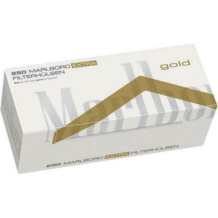 Marlboro Crafted Selection 2 x 270g mit 1000 Extra Size Hülsen Marlboro Crafted Selection 2 x 270g mit 1000 Extra Size Hülsen
