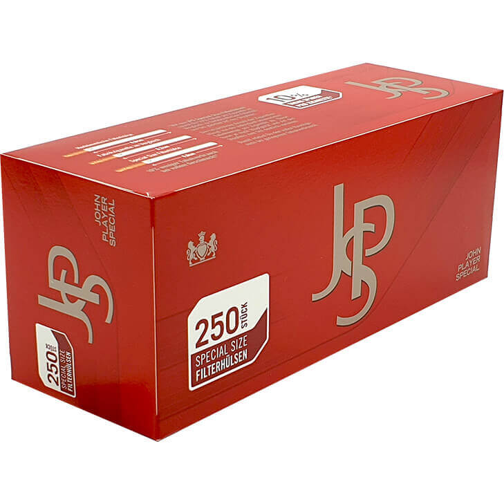 JPS Red Special Size Filterhülsen 250 JPS Red Special Size Filterhülsen 250