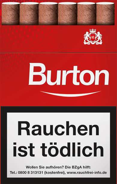 Burton Red Zigarillos 2,20 € Burton Red Zigarillos 2,20 €