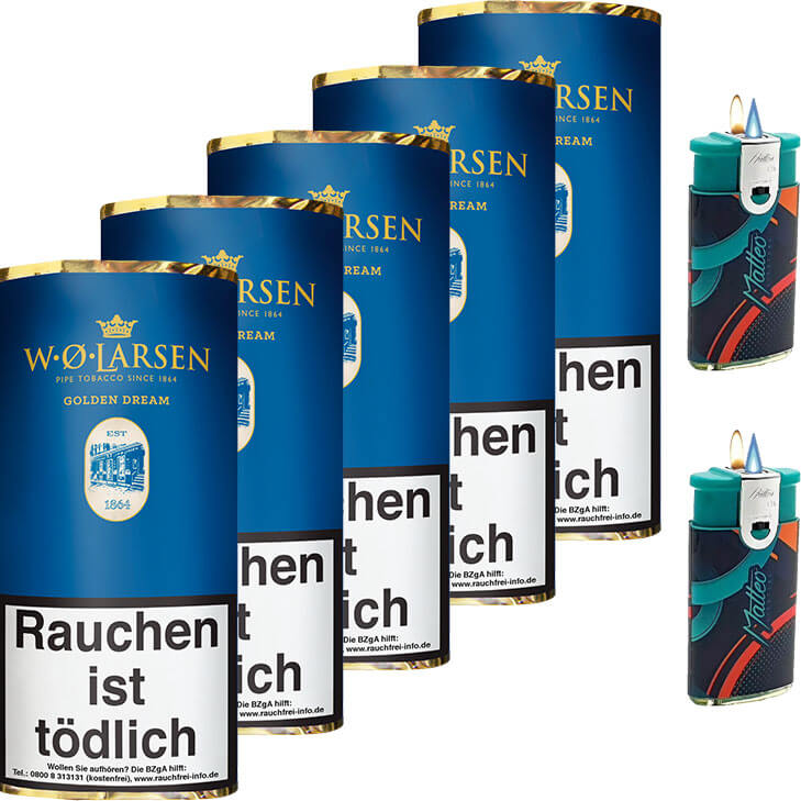 W.O. Larsen Golden Dream 5 x 50g W.O. Larsen Golden Dream 5 x 50g