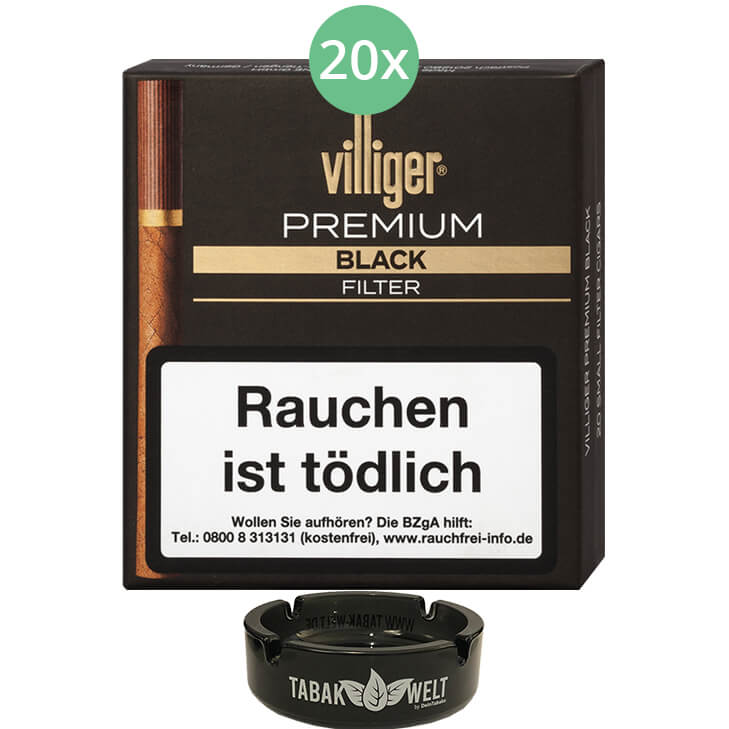 Villiger Premium Black Filter 20 X 20 Stück Villiger Premium Black Filter 20 X 20 Stück
