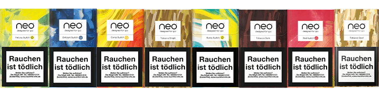 tobacco gold und die restlichen neo sticks