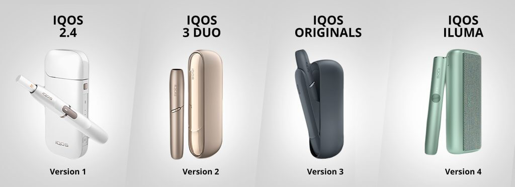 Alle IQOS Versionen